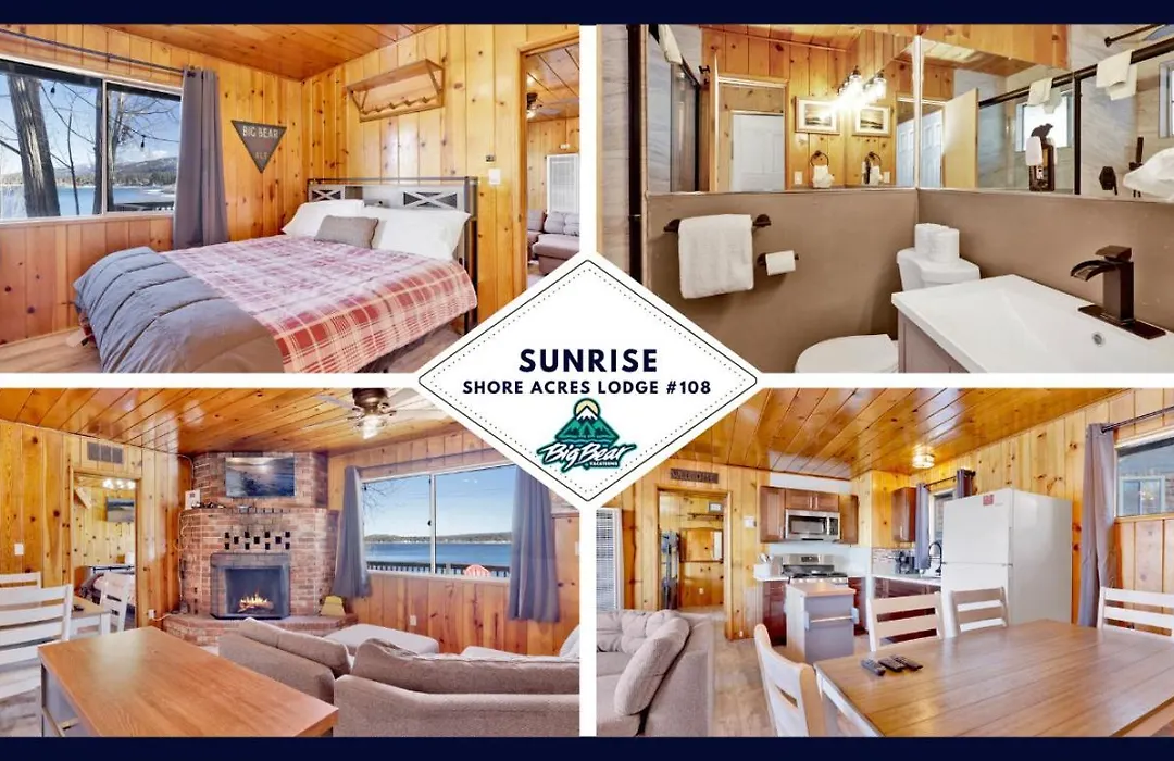 Sunrise Lakefront Family Cabin By Big Bear Vacations-1